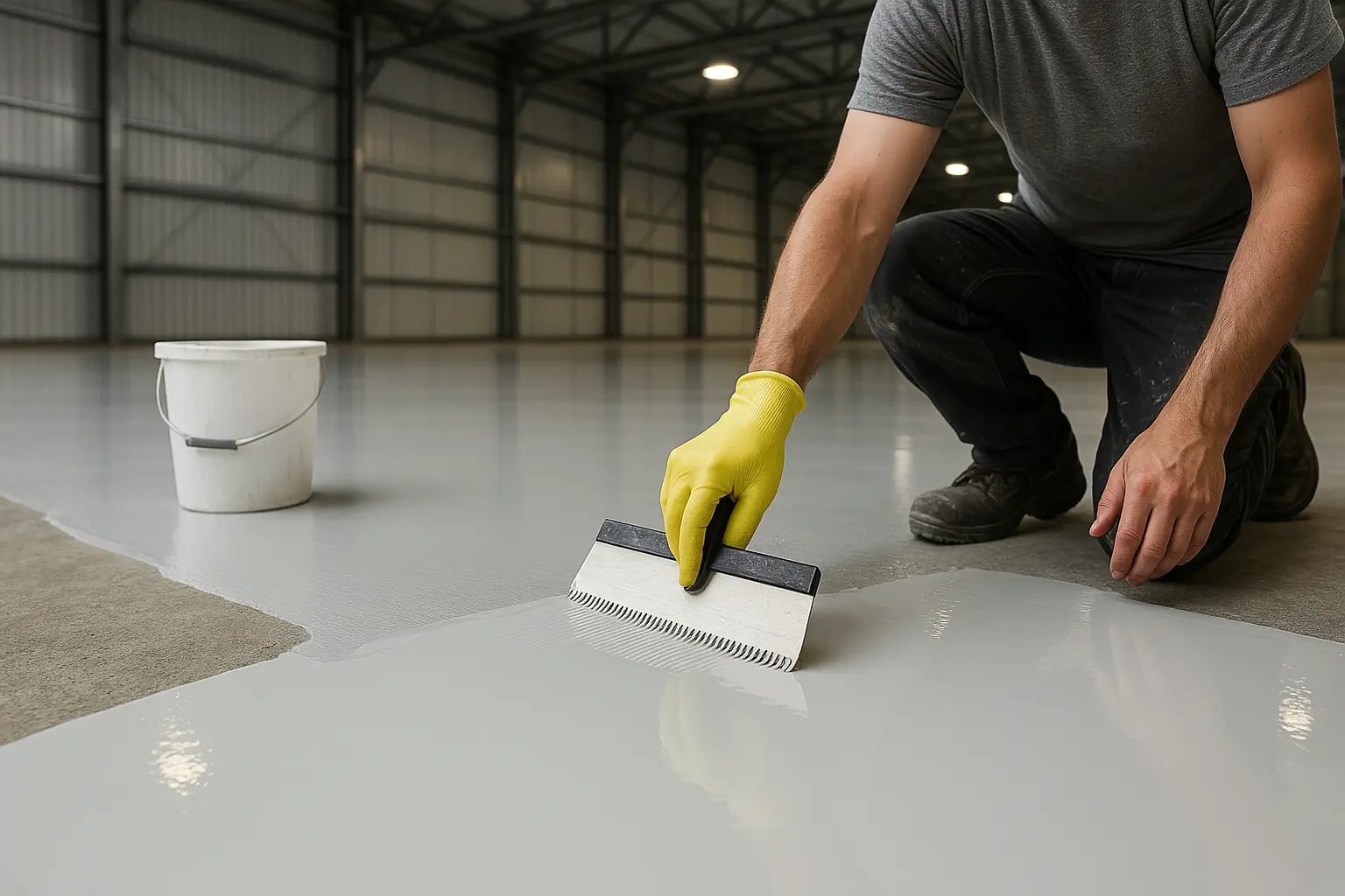 Műgyanta ipari padló készítése: A tartós és ellenálló bevonatok alapjai - iparibevonatok_hu