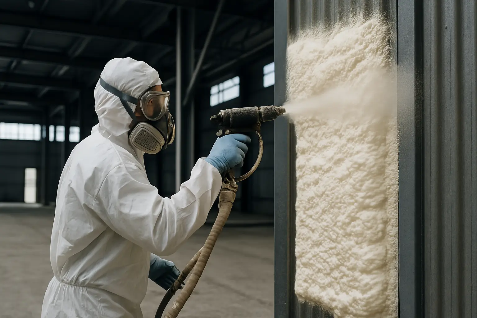 Szórt poliuretán szigetelés az ipari bevonatok területén - iparibevonatok_hu