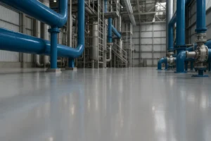 Beton műgyanta bevonat: erős védelem, higiénia