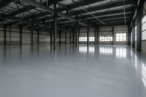 Epoxi műgyanta padló ipari környezetben: tartósság, higiénia