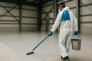 Műgyanta burkolat készítése ipari környezetben: Tartósság, higiénia