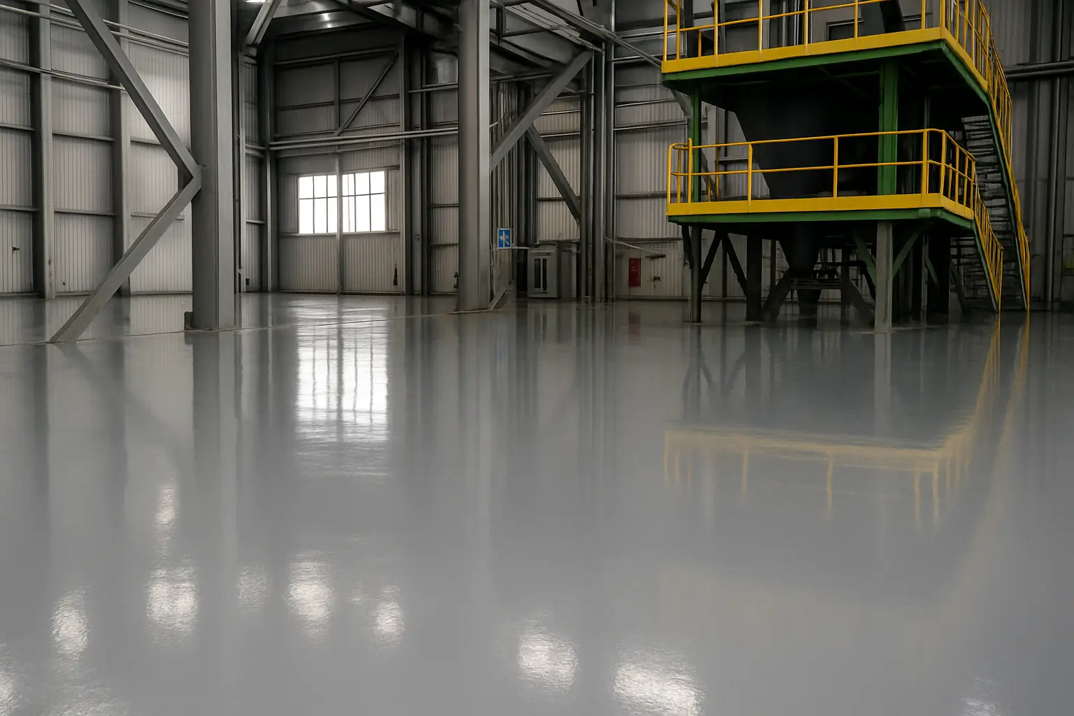 Műgyanta ipari padló: a nagy teherbírású csarnokok láthatatlan hőse