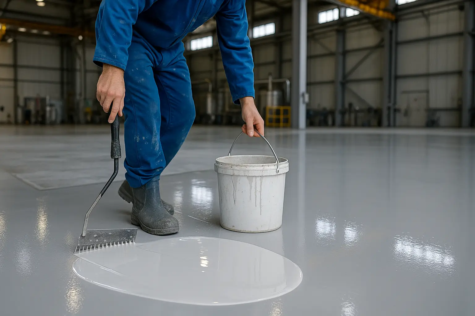 Műgyantázás ipari környezetben: extra védelem, kevesebb rozsda