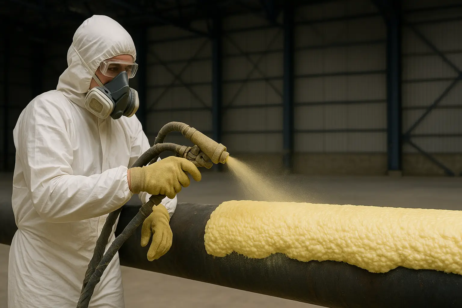 Poliuretán hőszigetelés ipari bevonatként: védelem, megtérülés