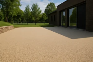 Kültéri műgyanta padló üzemi környezetben – tartósság, biztonság