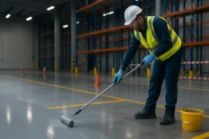 Epoxi padló: Tulajdonságok, alkalmazás, előnyök