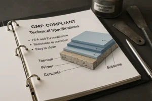 GMP kompatibilis bevonat – Követelmények, rétegrendek és példák