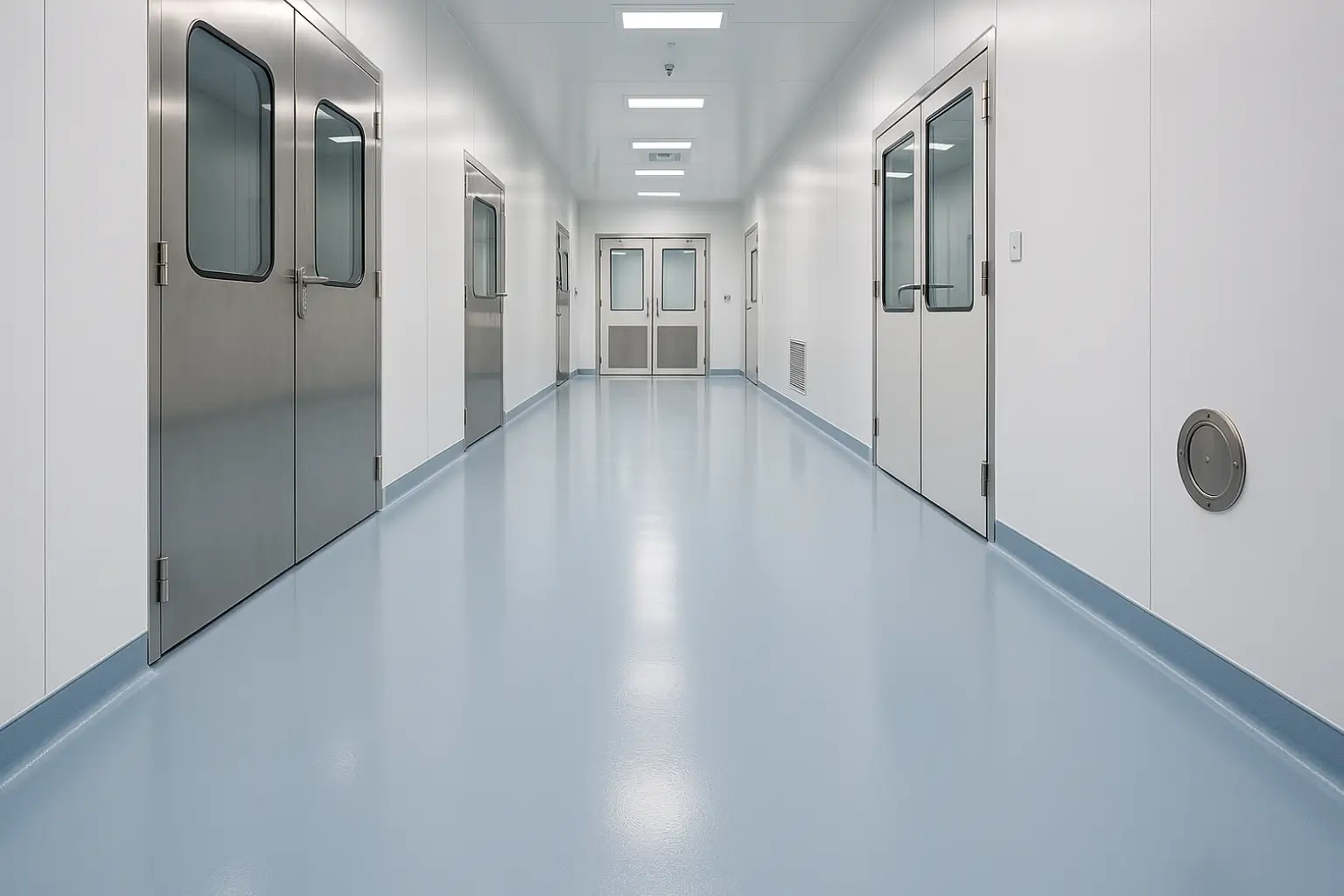 Tisztatér padló: Megoldások, referenciák, ajánlat 48 órán belül