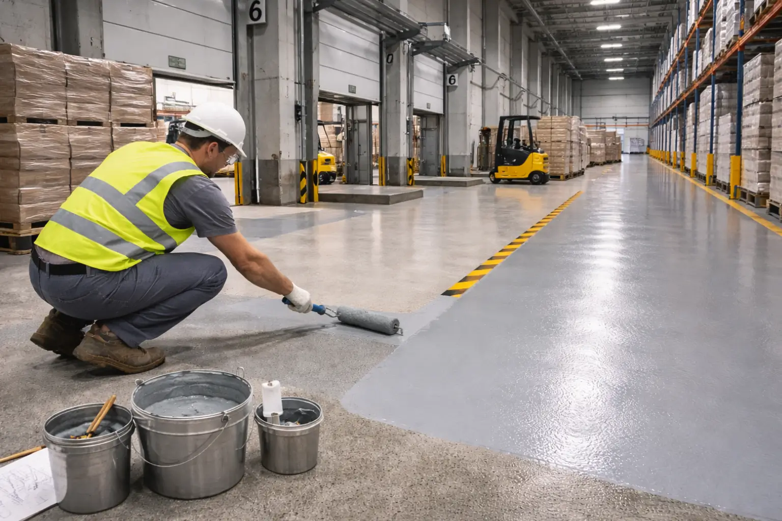 Logisztikai padló: Megoldások, referenciák, ajánlat