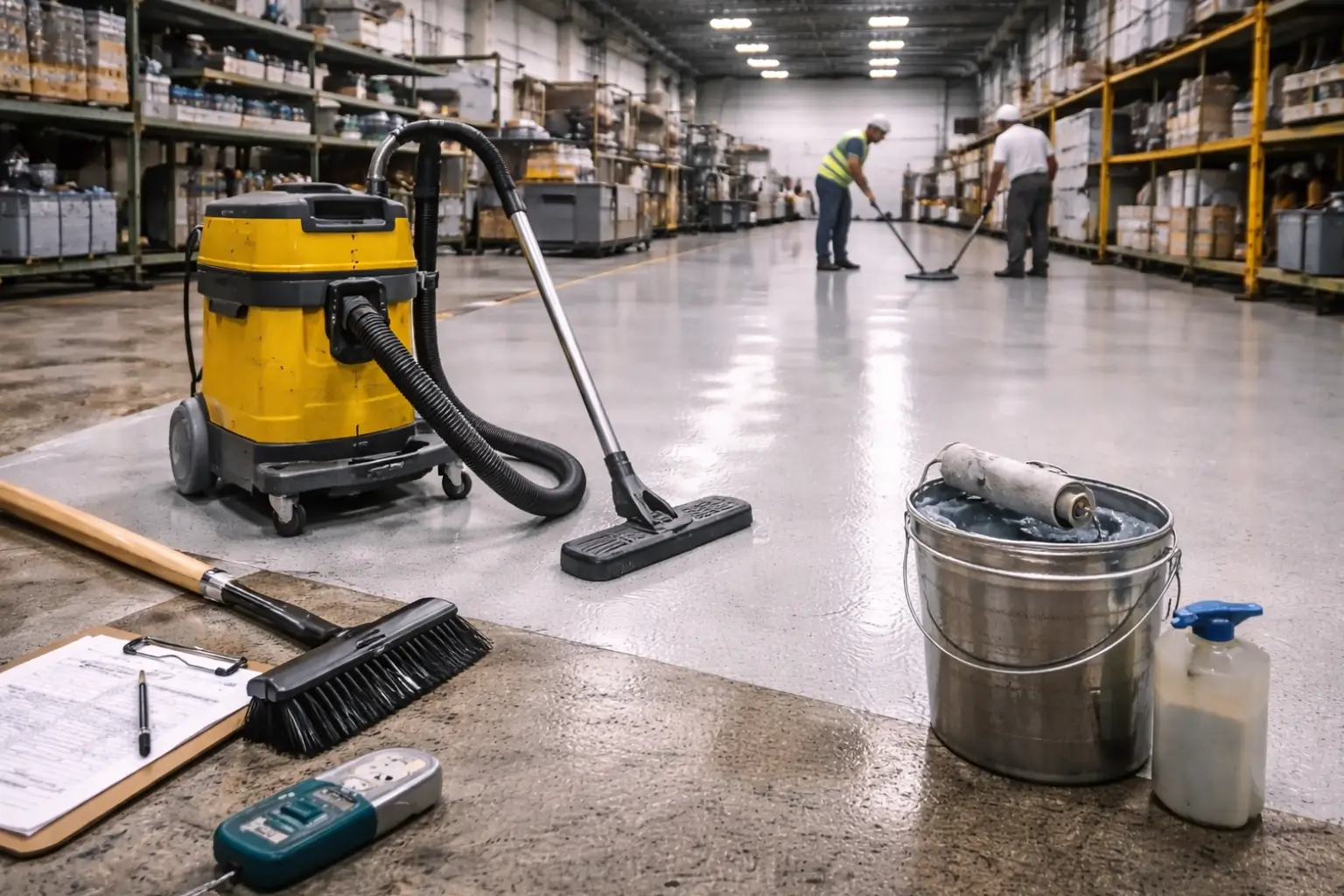 Pormentes ipari padló: Lépésről lépésre útmutató