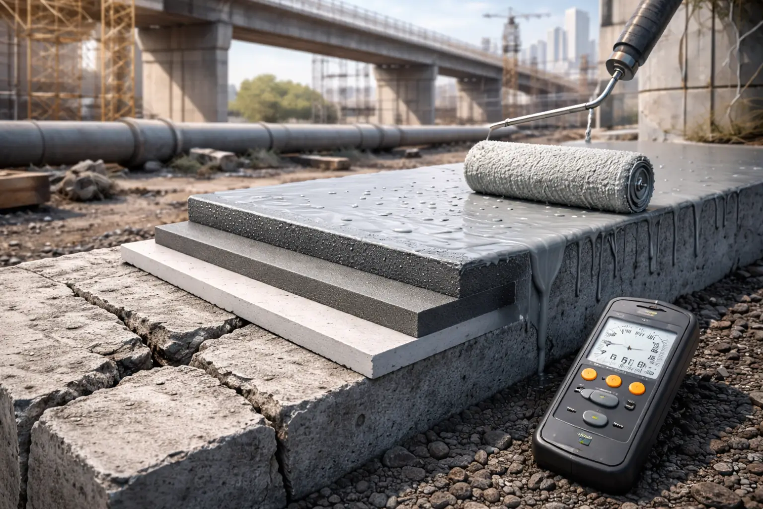 EN 1504-2 BETONVÉDELEM – Követelmények, rétegrendek és példák