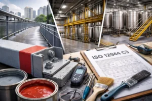 ISO 12944 C3 – Követelmények, rétegrendek és példák