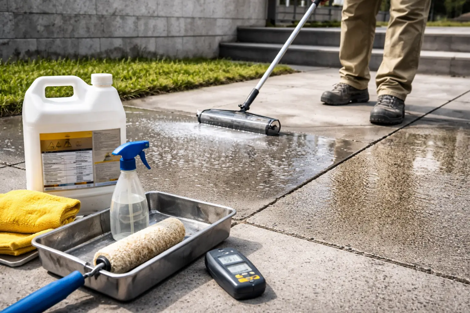 Beton impregnálás: Lépésről lépésre útmutató